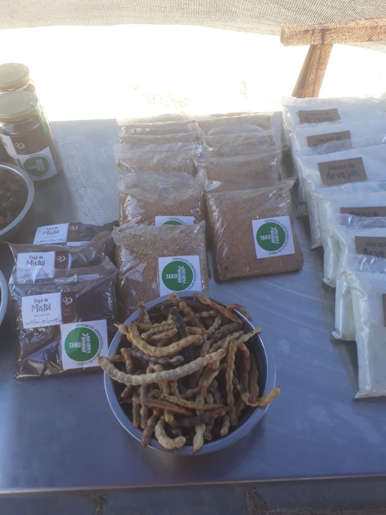 Productos de la Cooperativa Taku